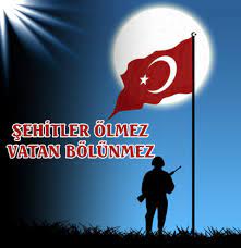 Is a turkish language nationalist slogan. Sehitler Olmez Vatan Bolunmez Photos Facebook