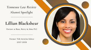 Tennessee Law Review is delighted to highlight Lillian Blackshear Peay, a  distinguished 2008 Alumna and partner in the Nashville office of Bass,  Berry & Sims.