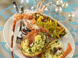 Uberbackene Languste Mit Krautern Rezept Lebensmittel Essen Langusten Rezepte