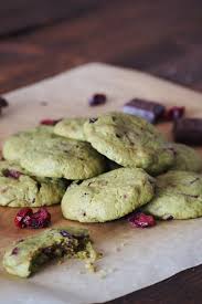 Cookies The Matcha Chocolat Et Cranberry Tea Recipes Matcha Green Tea Recipes Green Tea Recipes