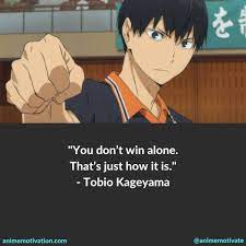 Please look at my other posts as an example and read my (very short) faq before submitting. 51 Haikyuu Quotes About Teamwork Self Improvement