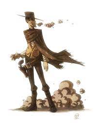 Uomo Senza Nome By Otisframpton On Deviantart Movie Art Art Series Clint Eastwood Art
