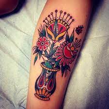 Three Flowers Tattoo Threekingstattoo At Three Kings Tattoo Parlor By Joshstephen Traditional Tattoo Flowers Traditional Tattoo Traditional Tattoo Sleeve