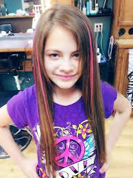 Kid Hair Colored Extensions Glued In Kids Hair Color Kids Hairstyles Hair Color Images
