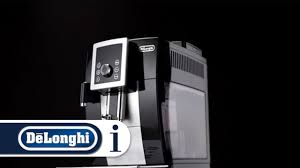 The dinamica features a sleek design with an intuitive interface. Using Your De Longhi Magnifica S Ecam 23 260 Coffee Machine Youtube
