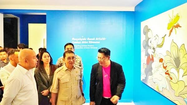 Pameran Tunggal “Semesta Arkiv” Karya Arkiv Vilmansa Resmi Digelar di Galeri Nasional Indonesia