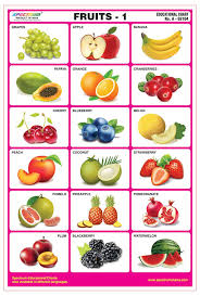 spectrum fruits 1 pre primary kids learning educational