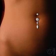 Piercing Banane De Nombril Or 14 Carats Swarovski Fleur Des Iles Nmo009 Belly Button Piercing Jewelry Belly Piercing Jewelry Belly Jewelry