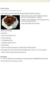 Spuds Sweet Coconut Covered In Cocoa Old Sweet Shop Recipe Australia Chocolate Coconut Coconut Cocoa