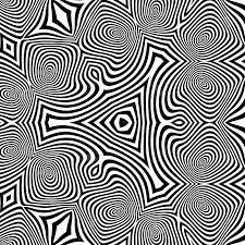 And portraying an optical illusion into an aesthetically pleasing work of art requires a fair bit of sense and sensibility. Pattern With Optical Illusion Abstract Background Optical Art Royalty Free Cliparts Vectors And Stock Illustration Image 49398938