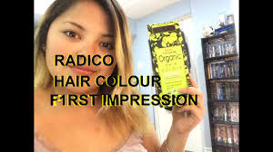 F1rst Impression Radico Colour Me Organic Hairdye