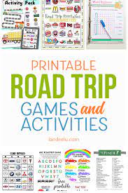 I decided to create a road trip binder for each of the kids. Printable Car Games For Kids A Must For Your Next Road Trip Landeelu Com