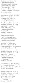 Megadeth A Tout Le Monde Megadeth Lyrics Lyric Quotes Celebration Quotes