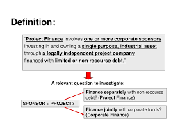 Finance considers the relationship of money to time and risk. Ppt Introduction To Project Finance Powerpoint Presentation Free Download Id 4016650