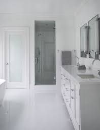 Frosted glass is one of the trusted opaque glass that contributes to the decorative designs of any home.whether it is a frosted glass window, shower door, obscure glass tries to balance beauty with designs at every point in time. Frosted Glass Water Closet Enclosure Design Ideas