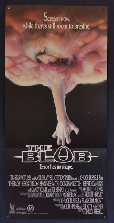 All About Movies - The Blob Movie Poster Original Daybill 1988 Kevin Dillon  Sci-Fi Monster