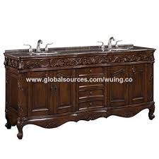 Pronto vanity tops are easy to install, scratch and stain resistant. Good Quality Wooden Antique Bathroom Cabinet Hotel And Home Bathroom Vanity Global Sources
