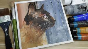 Maybe you would like to learn more about one of these? Relaxing Acrylic Painting 29 Easy Art Step By Step How To Paint A Siamese Cat Youtube