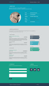 Looking for professional online resume templates to convince your employers in their first visitors? Resume Flat Web Design By Virgilio De La Vega Via Behance Web Design Web Designer Resume Creative Resume Template Free