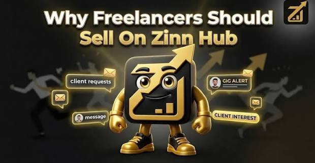 Freelancer Kreative Elite Explains Why Freelancers Should Sell On Zinn  Hub., Zinn Hub is a fairer global freelance marketplace built to help  freelancers earn more, keep more, and grow a proper ...