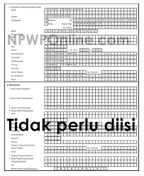 Wajib pajak menerbitkan bukti pemotongan dengan jumlah penghasilan bruto lebih dari rp100 juta. Cara Mengisi Formulir Npwp Perusahaan Yang Sudah Diisi
