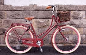 Mit Creme Ballonreifen Bike Style Bike Bicycle