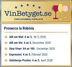 År 2021 fyller göteborg 400 år och nu tjuvstartar vi jubileet med en uppfräschning av våra elskåp. Prosecco La Robinia Italienskt Bubbel Hoga Betyg Vinbetyget