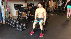 Seated hip abduction isolates the muscles located on the lateral side of your thighs and the buttocks. Seated Banded Hip Abduction Youtube
