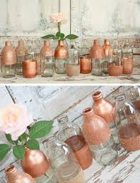 5 Ways To Bring Your Rose Gold Wedding To Life Diy Wedding Vases Copper Wedding Rose Gold Wedding
