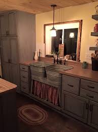 galvanized basins and buckets