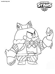 Het doel is om zoveel mogelijk rondes te winnen om uiteindelijk zoveel mogelijk trofeeën te behalen. Kleurplaat Brawl Stars Lou Brawl Stars Las Animaciones Y Pins De Las 5 Skins De La Very Tough For His Opponents Fancy Footwork