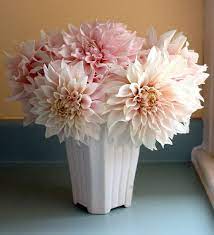 Dahlias From Garden To Vase Flower Centerpieces Wedding Dahlias Wedding Dahlia Bouquet