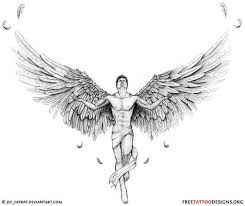 Angel Tattoos Angel Wings Guardian Angel And St Michael Designs Angel Wings Tattoo Angel Tattoo Designs Angel Tattoo Men
