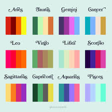 Doctors wear white, and this implies a neutral stance and offers calmness, peace, and comfort to an atmosphere. Sanctuary On Twitter All The Colors Of The Zodiac Do The Palettes Best Represent Your Sun Moon Or Rising Sign