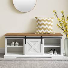 Use 3/4 brad nails to attach back. Entryway Benches You Ll Love In 2021 Wayfair