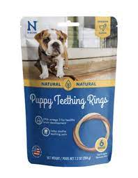 Your dog can start chewing through your shoes, your kid's toys, and the baseboards of 3 top chew toys for teething puppies. Nbone D Teeth Ring Ckn 6pk Chow Bella