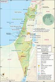 Lonely planet's guide to israel. Map Of Israel Israel Map