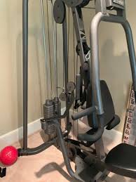 Parabody Gs4 Home Gym System With Leg Press Black Grey Strength Training Set