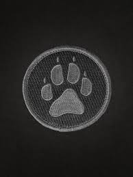 Paw Patch Goes Great With The Stealth Hoodie Tactical Patches Sticker Patches Embroidered Patches