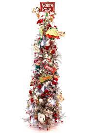 Cracker barrel old country store, inc. Tinsel 8 Pre Lit Slim Silver Tree With Red Bulbs Cracker Barrel Old Country Store Silver Tree Tree Cracker Barrel
