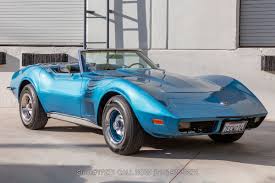 Image result for Blue Green 1973 Corvette