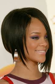 The hair on the sides is not cut too short, instead, the long hair on. Rihanna Sterling Hoops Womens Hairstyles Short Hair Styles Asymmetrical Hairstyles