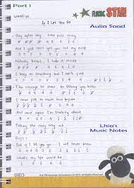 Frozen let it go not pianika Download Not Angka Lagu Let It Go