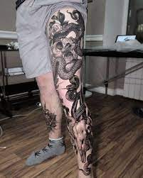 165 Best Leg Sleeve Tattoo Designs For Women And Man 2021 Leg Sleeve Tattoo Sleeve Tattoos Full Leg Tattoos