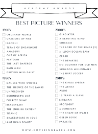 Our Best Picture Movie Challenge In 2021 Good Movies To Watch Must Watch Movies List Movies To Watch