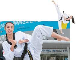 * these data may not be used to assessing an athlete, as the level of the. Taekwondo Fighter Reaches For Gold