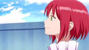 It was as if the staff borrowed some of shinkai's technique (the man behind 5 centimeters per second) when it comes to the relaxing hues used in akagami. Akagami No Shirayuki Hime Episode 2 8 Snow White With The Red Hair Anime Akagami No