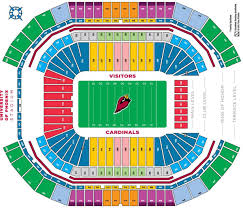 cardinals stadium map az cardinals stadium map arizona usa