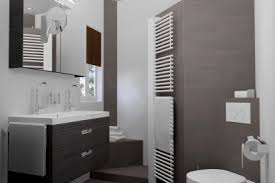 Planning is essential in when it comes to small bathrooms everything from layout to larger tiles are key when it comes to creating the illusion of a bigger bathroom. Small Bathroom In 3d Design Sani Bouw Archello