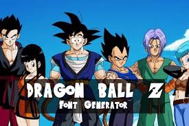 Download from the following links download link datafilehost : Dragon Ball Z Font Generator Fonts Pool